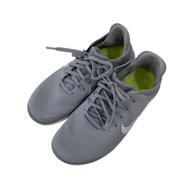 Nike Flex RN Women Running Shoes Size 8 Lightweight Mesh Lace-Up Gray & White - Picture 16 of 16